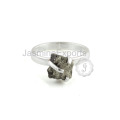 Handmade Pyrite Gemstone Designer Silver Ring For Wholesale